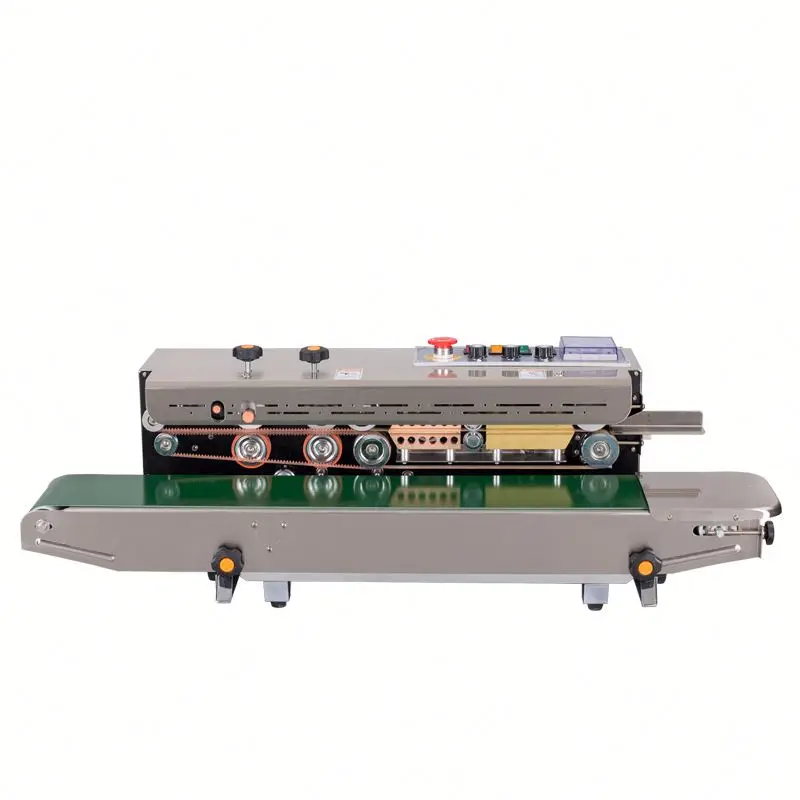 Пленочная термоуплотнительная машина для пластиковых пищевых непрерывных пакетов с кодирующим устройством с твердыми чернилами