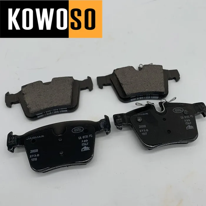 C2D31788 - BRAKE PAD KIT - 355MM BRAKE DISC - JR - 3.0 LITRE SUPERCHARGED - XF 2009-2015 - XJ 2010 ONWARDS
