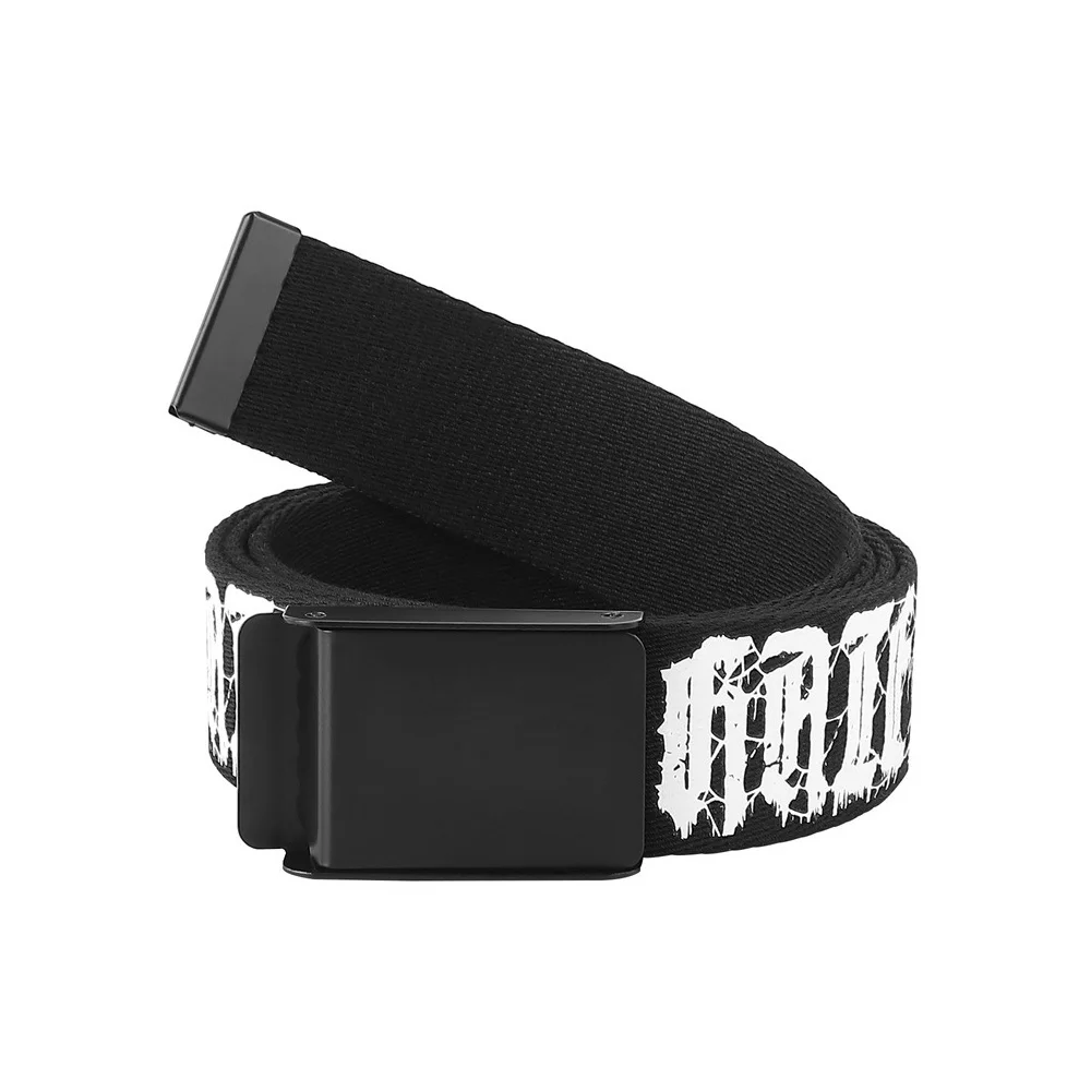 полотна с принтом сублимированный женский тянущийся Мужской Хлопковый холщовый нейлоновый тканый тканевый ремень на заказ