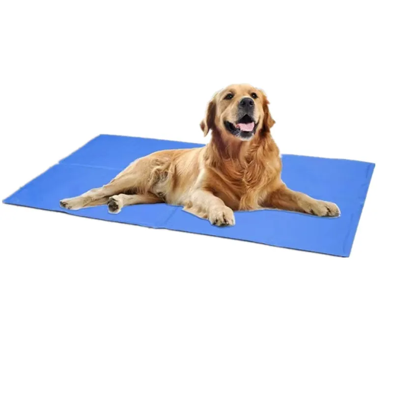 Dog Accessories Custom Summer Pet Cold Ice Pad Bed Mattress Washable Foldable Self Cooling Gel Mat for Dog or Cat