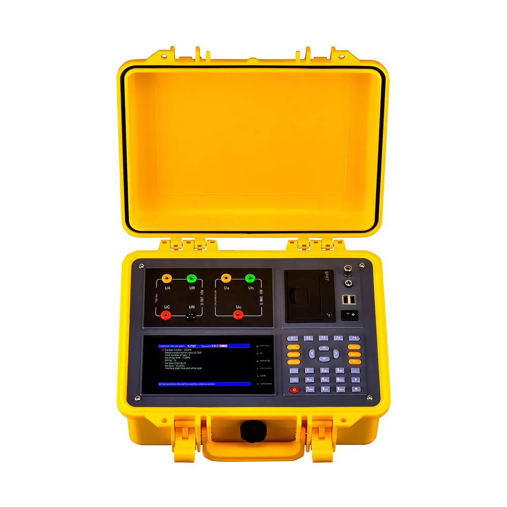 
Hot Sale HTBC-V Full-automatic Multi-function Transformer Variable Ratio Tester Ratio Group Tester 