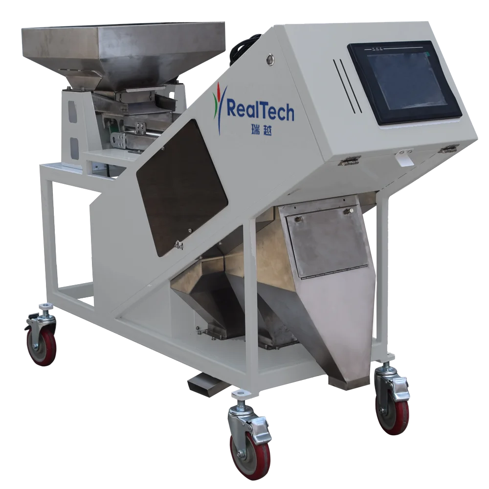 New Type Multi-purpose Slow Belt Type Color Sorter Bead Pearl Agate Sorting Machine