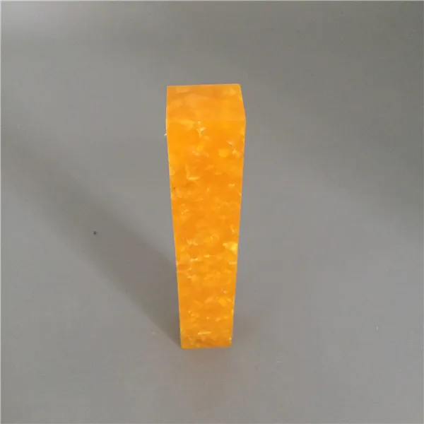 Perspex plastic marble acrylic rod