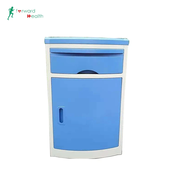  Hospital Furniture Detachable ABS Bedside Cabinet bedside locker with
