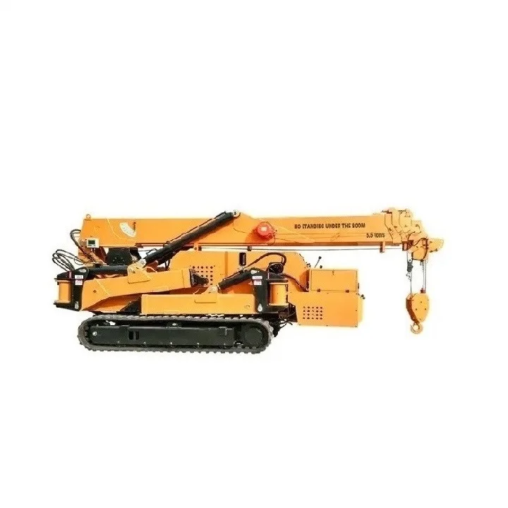 HBX5.5 Small Size Electric Movable Small Hydraulic Spider Floor Mini Crane