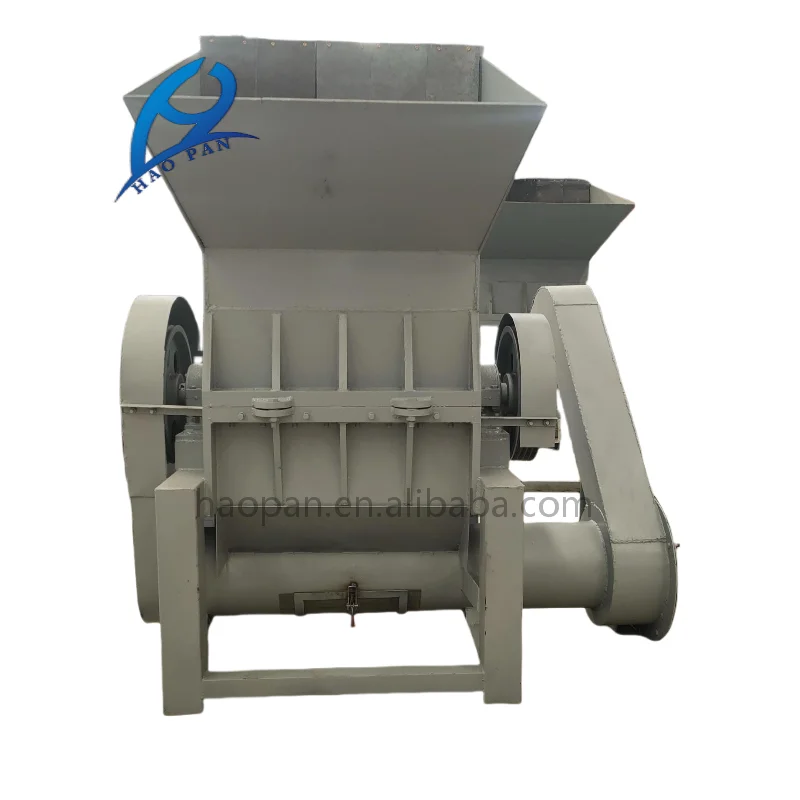 400 портативная мини-Пластиковая дробилка haopan Пластиковая 10 л.с. hdpe