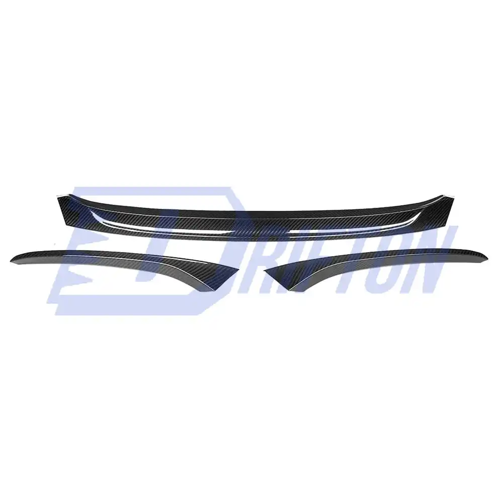 850i Style Front Lip For BMW 8 Series G14 G15 G16 Dry Carbon Fiber Body Kit