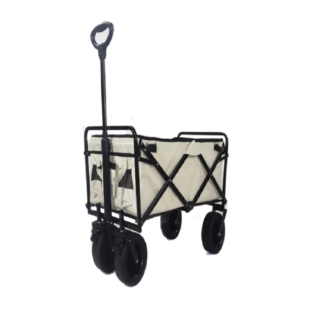 Multifunctional Folding Camping Car Shopping Cart Universal Wheel Outdoor Camping Fishing Trolley