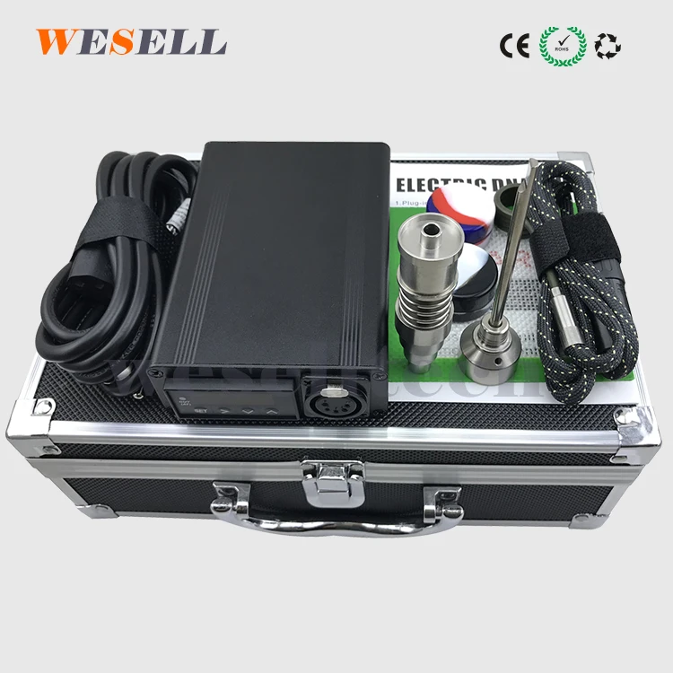 
Packaging Wholesales wax temperature dry herb e nail dabs rig coil heater electric enail 
