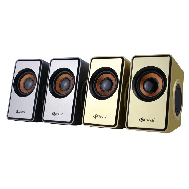 Adjustable volume control USB 2.0 T-007 sound speaker 2.5 inch woofer full range speaker
