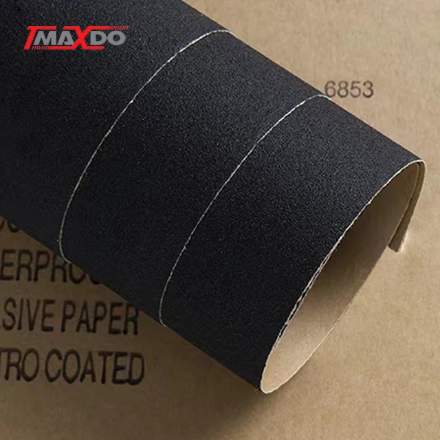 Hot Sale Silicon Carbide Finish Polish Abrasive Emery Cloth Sandpaper Sand Paper