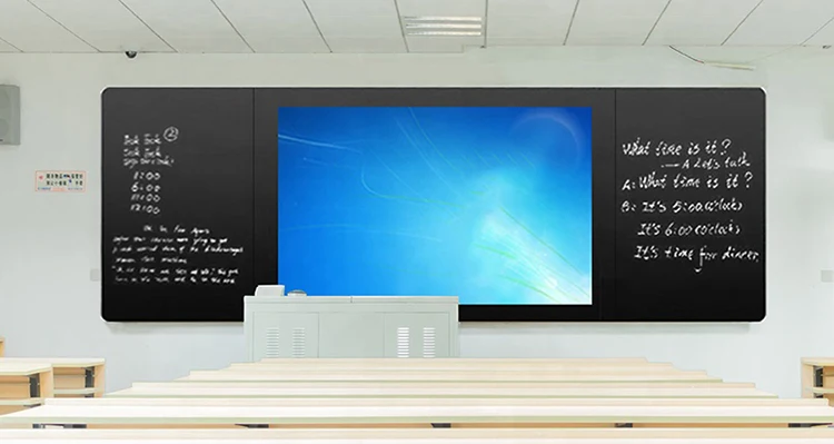 75 inch 4K multi touch screen panel for laptop  interactive flat panel class interactive whiteboard for smart classrooms