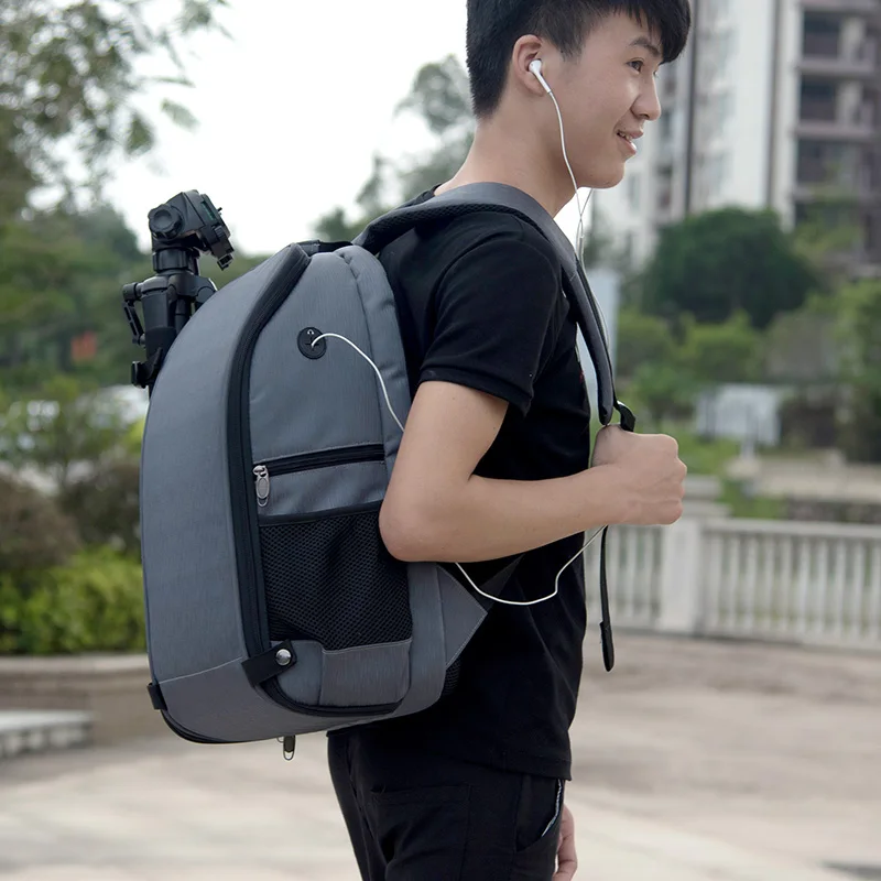 Рюкзак для камеры нового дизайна, профессиональная водонепроницаемая сумка для камеры, вместительный Многофункциональный рюкзак