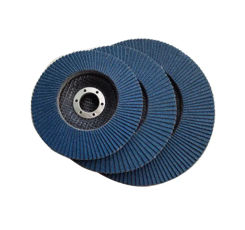 4 Inch Abrasive Flap Disc 100mm Zirconia Disk Flap Grit 80 Sanding Disc Polish Disc for Steel/Metal/Iron