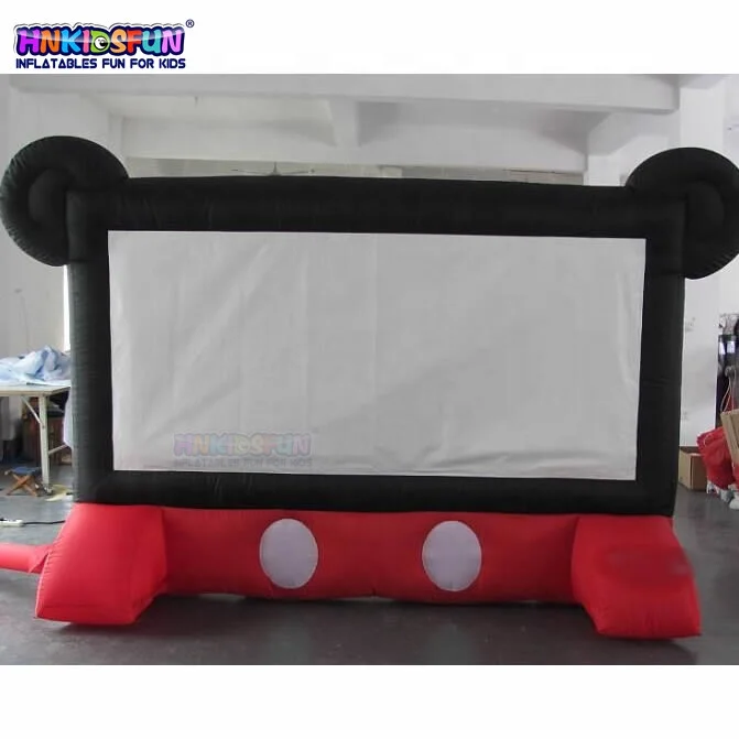 Customized outdoor inflatable movie screen projector For Sale