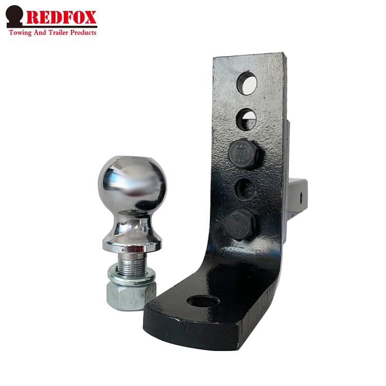 
REDFOX hot sale trailer Hitch Adjustable Ball Mount Kit with 2 Hitch Balls towbar adjustable 