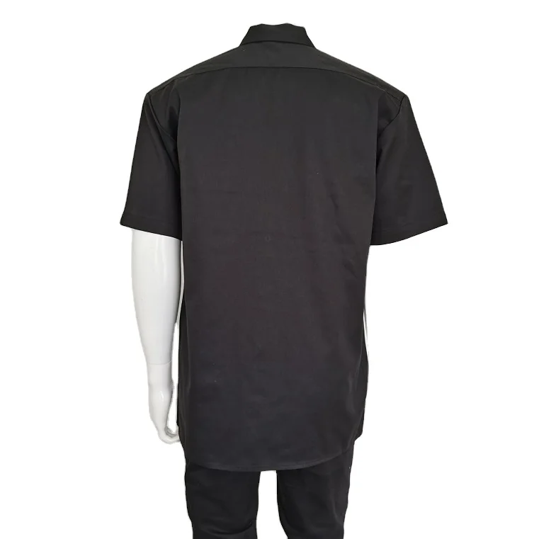 Рабочая форма с коротким рукавом и логотипом на заказ, рубашка для работы в стиле Дикки, уличная рубашка