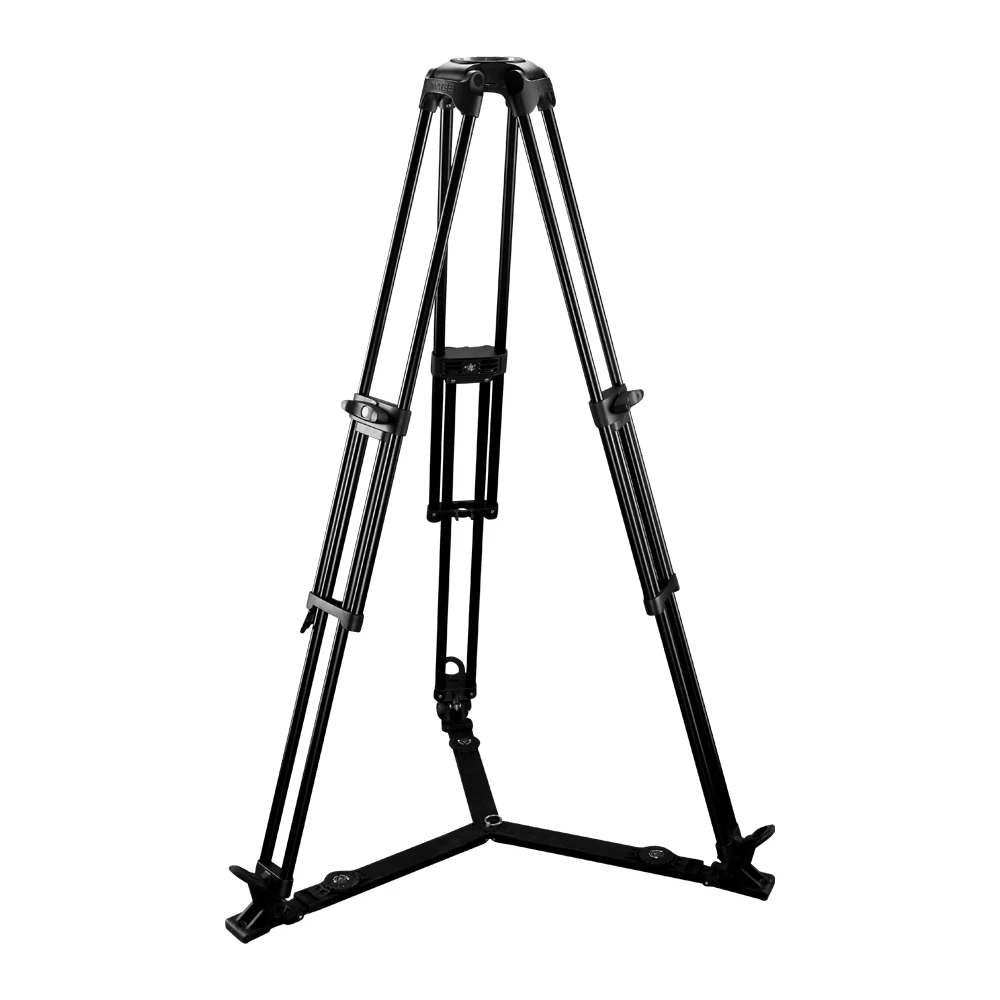 E-IMAGE  EG20A 100mm bowl Professional Aluminum Video Tripod with fluid head for broadcasting video shooting