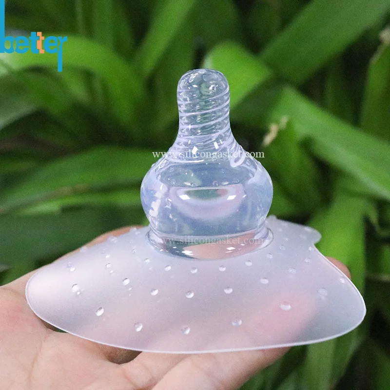 Heart Shape Silicone Nipple Protector/Nipple Shield for Breastfeeding Nursing