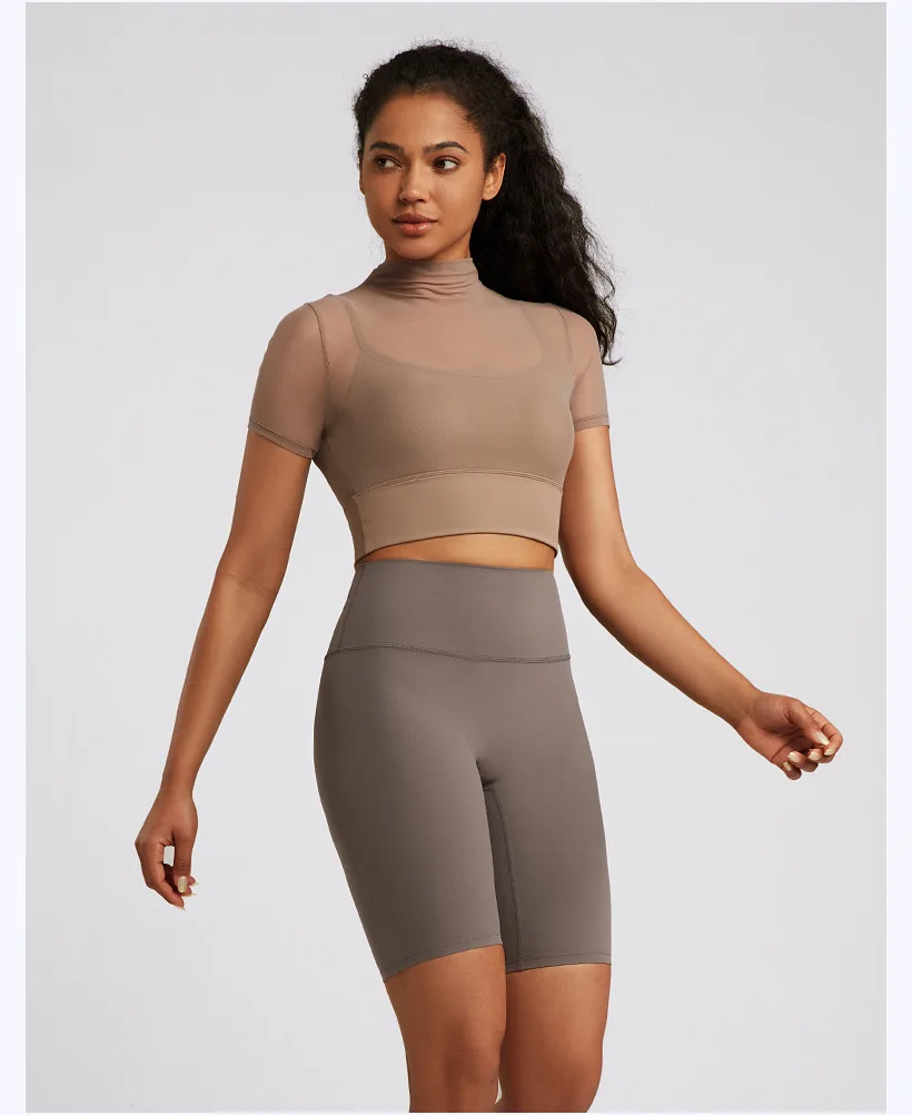 Hot Sale Women Crop Top Fitness Custom Logo Women Yoga Bra Top Active Wear Private Label Sports Fitness Yoga Bra