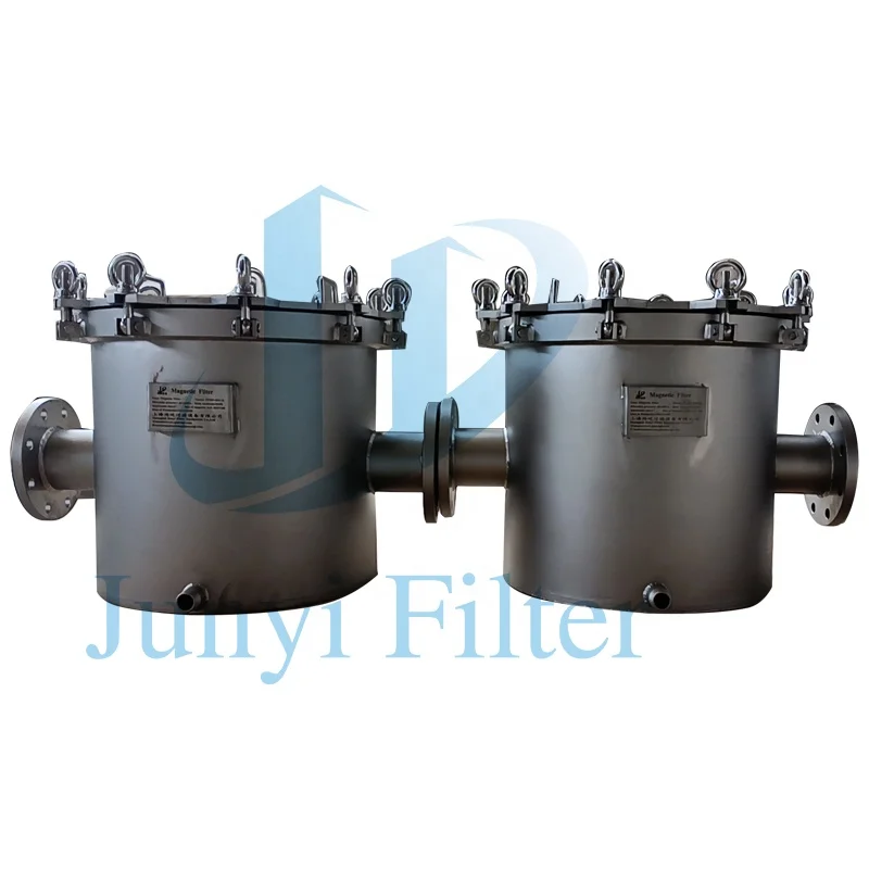 DN32-150 Stainless Steel Pipeline slurry iron remover permanent magnetic slurry iron remover