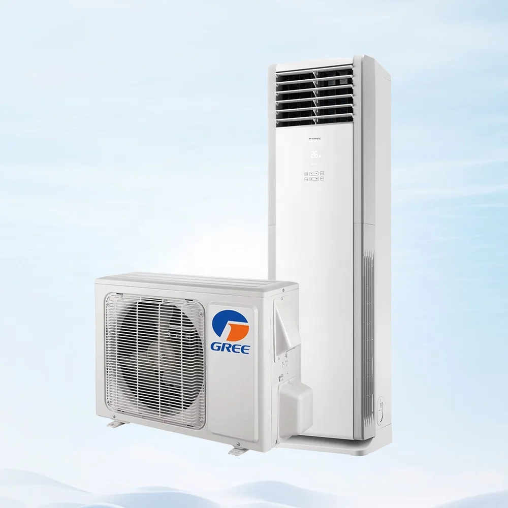Gree Floor Standing Air Conditioner 24000Btu 36000Btu 48000BTU Cooling Heating Domestic Cabinet Air Conditioner Hotel Room Wifi