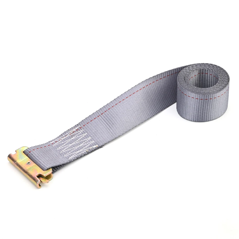Серые трещоточные ремни E-track, сверхпрочный ремешок для транспортировки