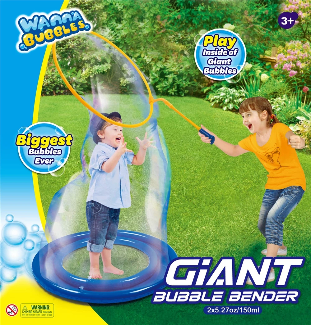 Wholesale Large Soap Bubble Wand Toy Outdoor Children Party Play Toys Making Giant Bubbles Stick Kit Big Bubble Maker For Kids