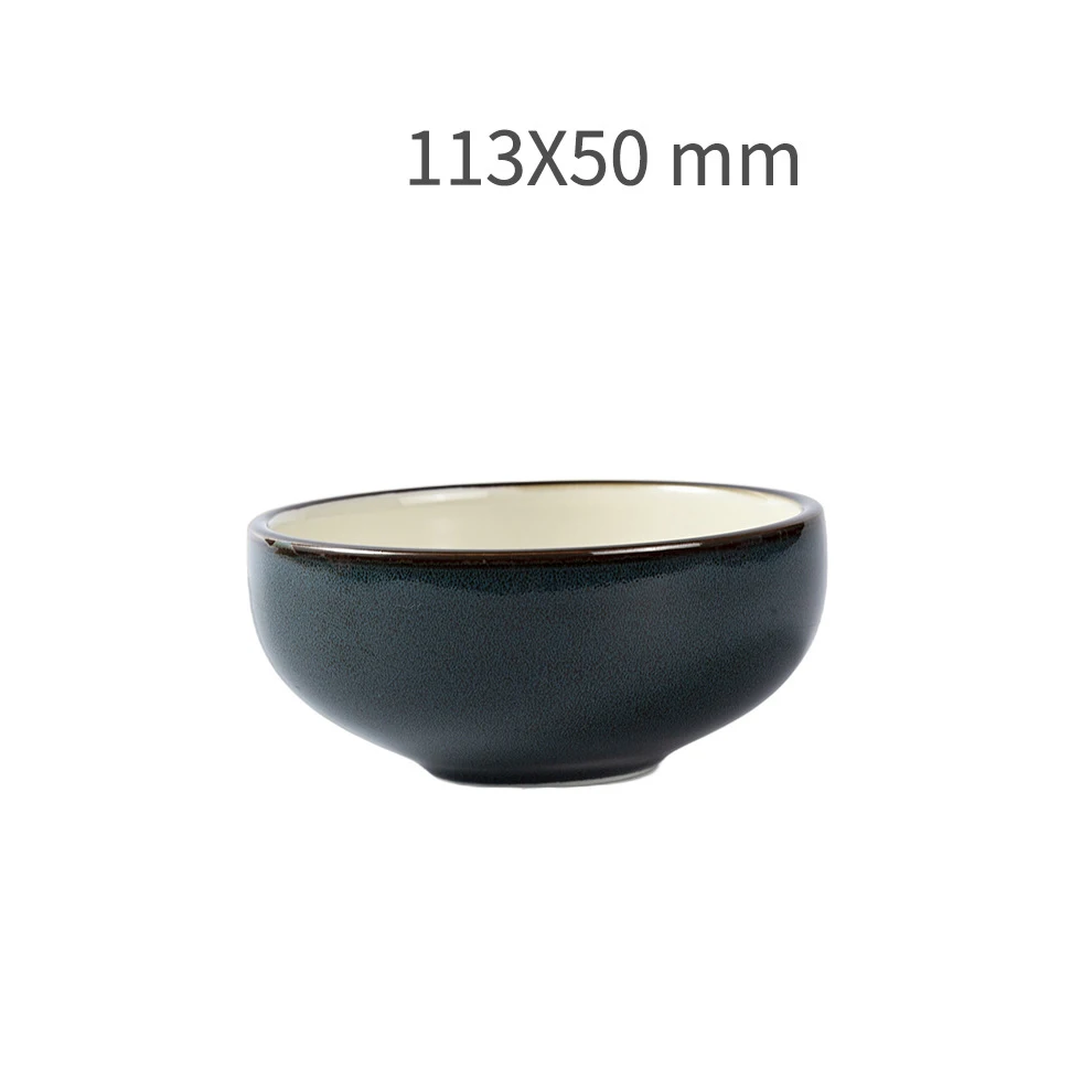 ins nordic style dark green vintage round oval acme dinnerware custom ceramic plate aesthetic