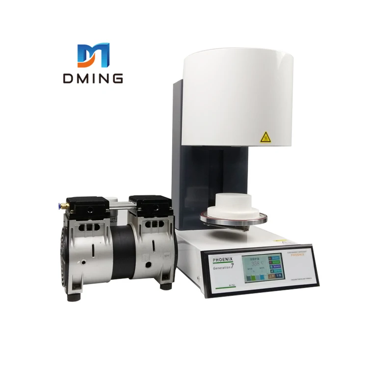 dental furnace crucible for firing ceramic materials of teeth