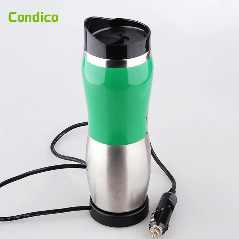 Portable Cup Car Refrigerator Cooler Warmer Auto Electric In-Vehicle Cup Drink Cooling Heating Holder Plug Car Travel Mugs
