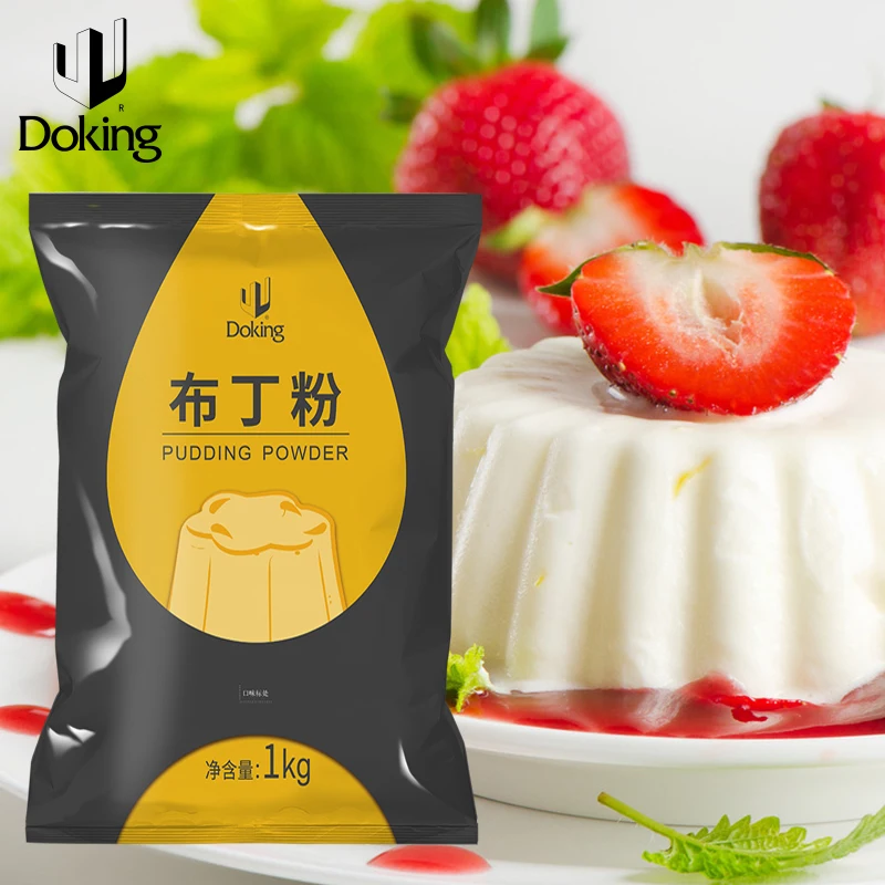 Doking hot product Organic Quality Lychee Black Tea chinese jelly pudding powders jelly powder
