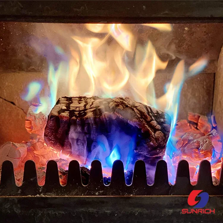 Magical Sunrich Flames Create Colorful Vibrant Mystical Fire for Fire Pit Camfire Bonfire Fireplace