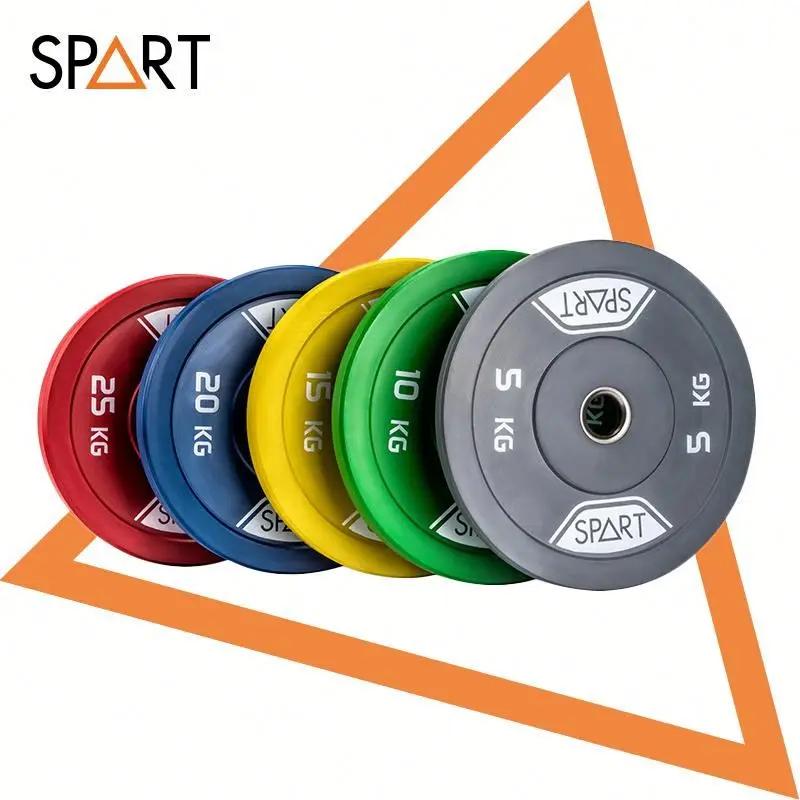  High Quality Popular Rubber Barbell Olimpic Sets Weight Stack
