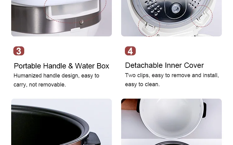 Big Rice Cooker Electric Rice Cooker Multifunction Kitchen deluxe multi digital slow rice cooker