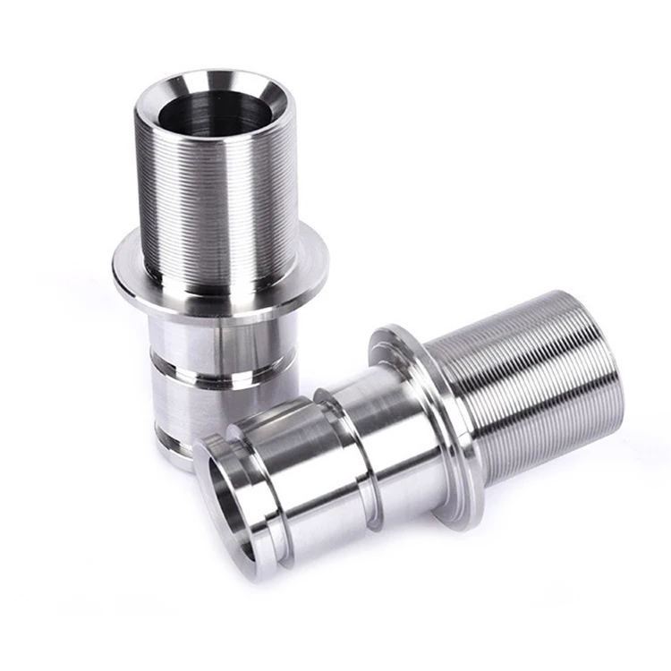 Male Connector Npt Hex Head Nipple Tube Connector Hose Fittings Thread Stainless Steel Hexagon Customized OEM CNC Turning Parts