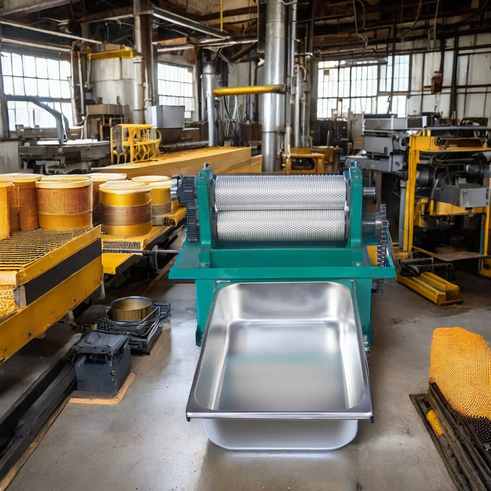 Automatic Beeswax Foundation Machine Sale Honeycomb Embosser Roller Sheet Making Embossing Bee Wax Press Farms Beekeeping