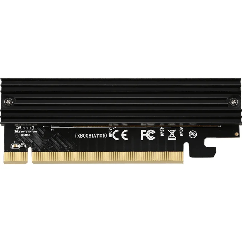 Адаптер M.2 NVMe SSD M2 на PCIE 3,0 X16, Карта контроллера M Key, интерфейс, поддержка PCI Express, размер 3,0x4 2230-2280