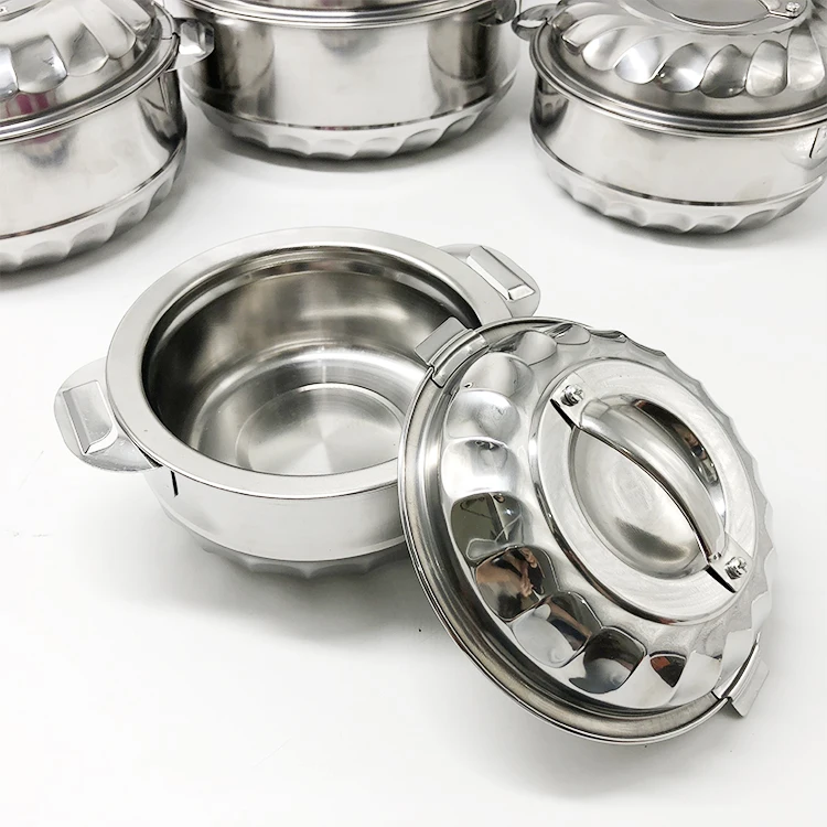 4pcs all steel cooking pot stainless steel cookware sets