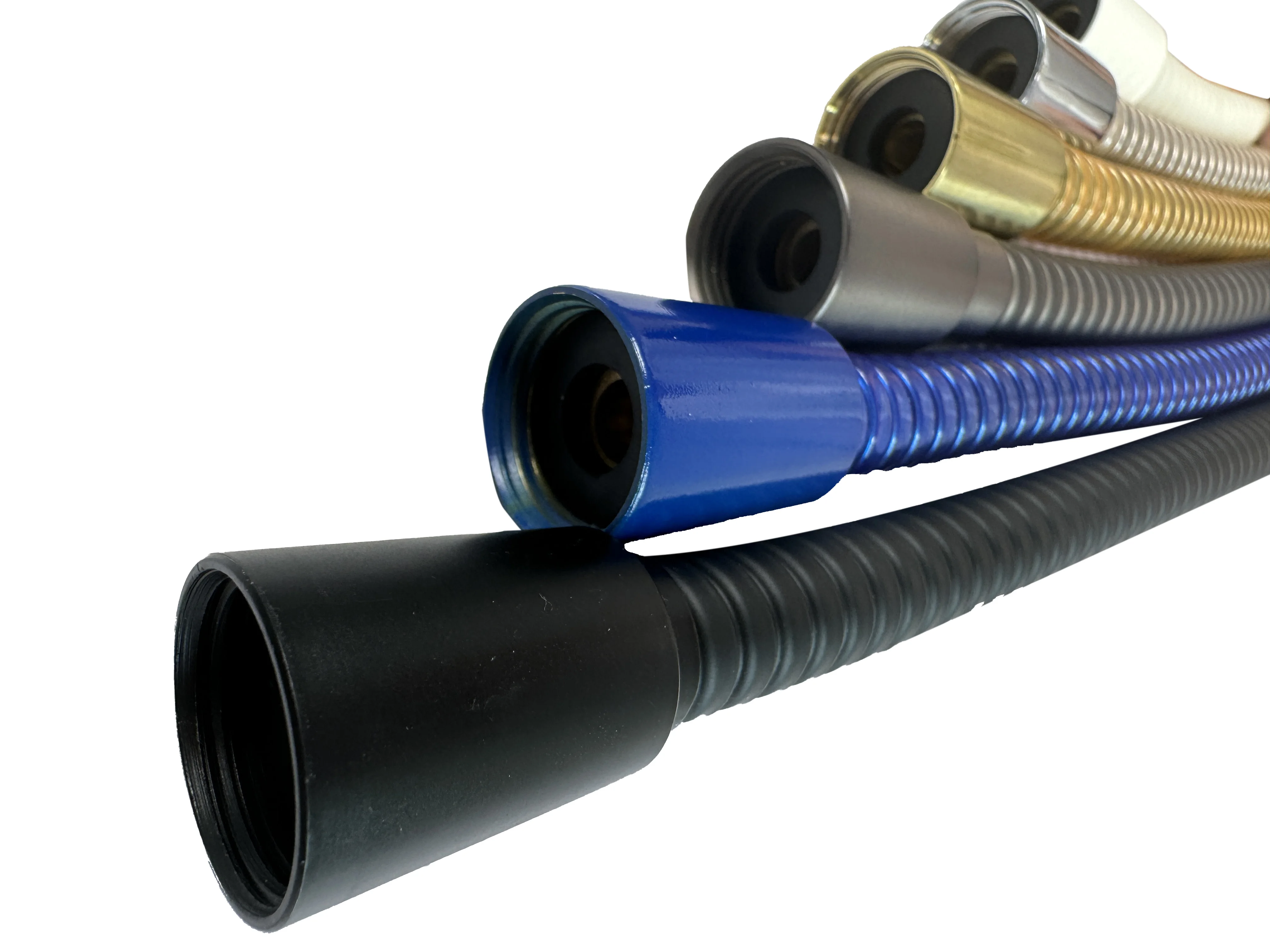 Modern Design Leakproof Handheld Shower Head with Flexible PVC & Stainless Steel Shower Hose Sanitary Plumbing Hoses
