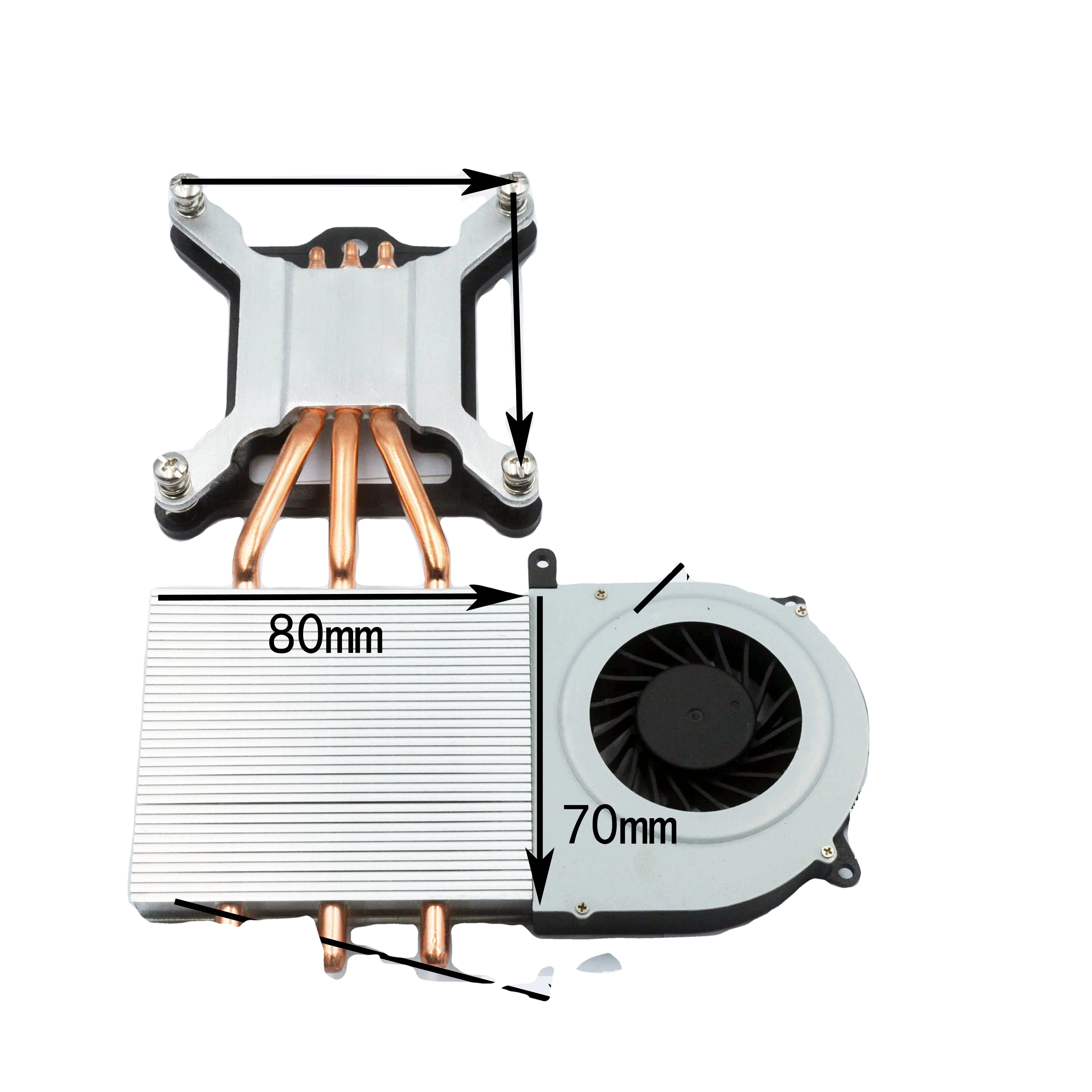 the cooled or heated medium circulates inside the heat exchange body and exchanges energy the effect of heating or cooling.