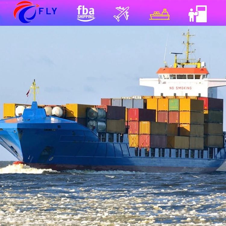 Недорогая доставка от двери до Amazon Fba морской экспедитор морская сервис доставки из Китая в США Канаду