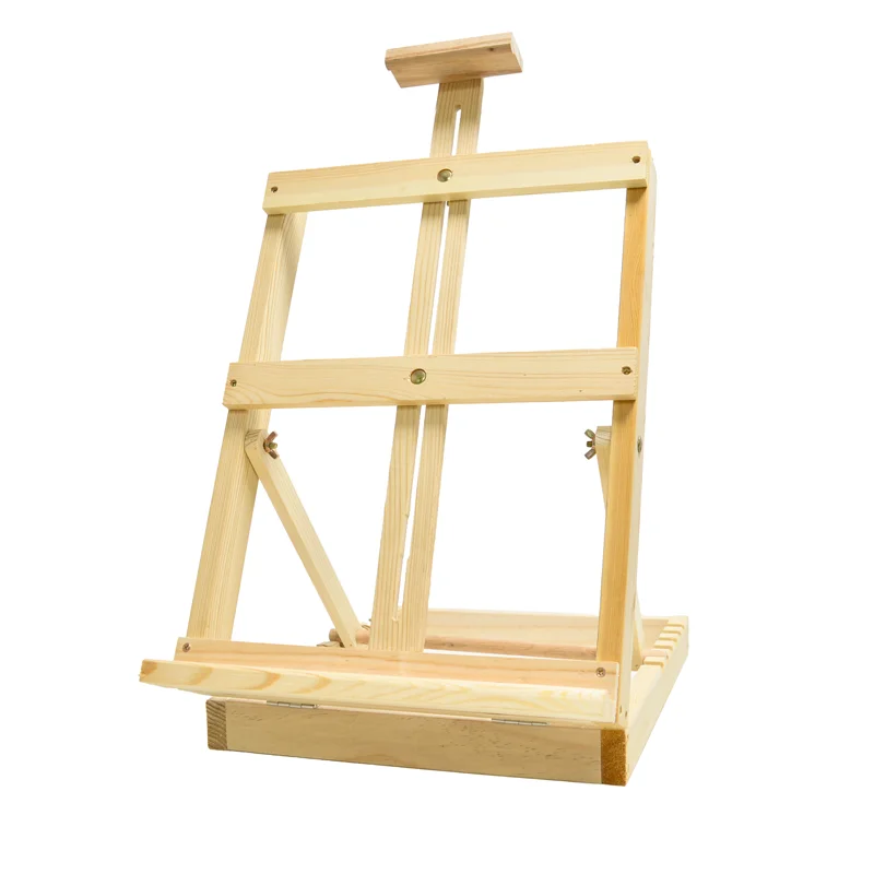 Лидер продаж деревянный Настольный мольберт для рисования детей и взрослых