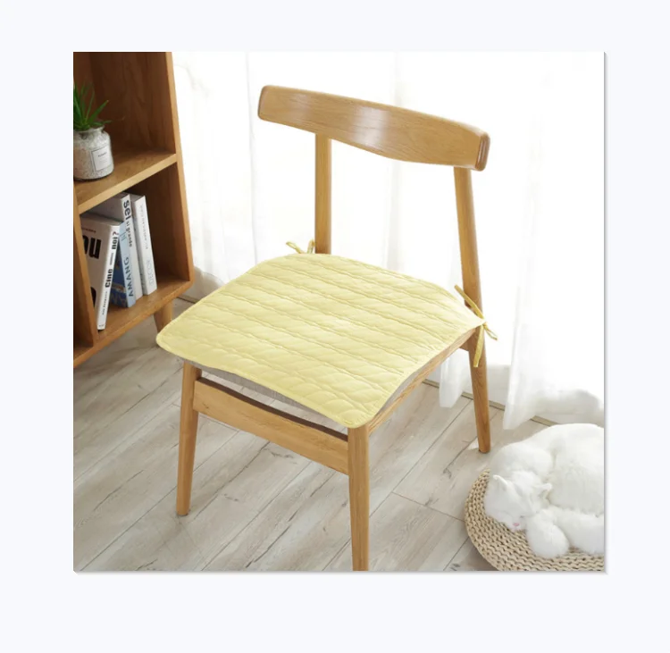 Хлопковая квадратная подушка для офисного стула в японском стиле на заказ