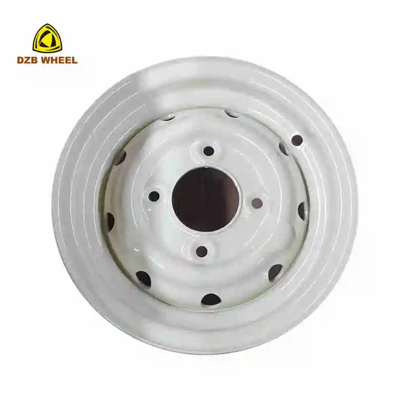 16 Inch Chrome Spoke Car Rims 5 Lug Powder Coated Industrial Steel Wheels for Passenger Car
