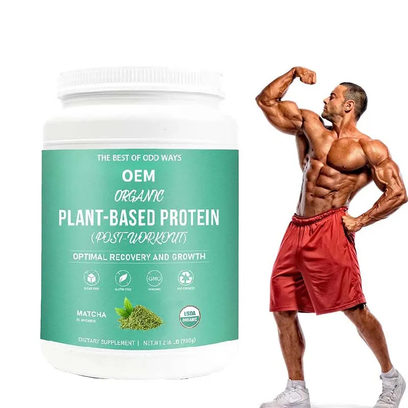 OEM Organic Vegan Protein Powder - 21g Plant Based Protein Powder for Women and Men Clean Protein Source