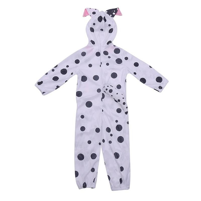 Wholesale Baby Kids Animal Lovely Spotted Dog Dalmatians Cosplay Jumpsuit Outfit Halloween Carnival Party Costume