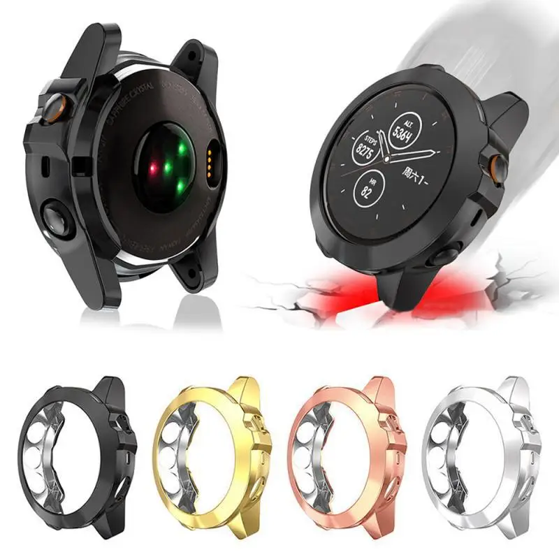 Гальванизированный ТПУ защитный чехол для Garmin Fenix3 Fenix 3 HR Quatix 3 Fenix 3 Sapphire Tactix Bravo чехол для часов