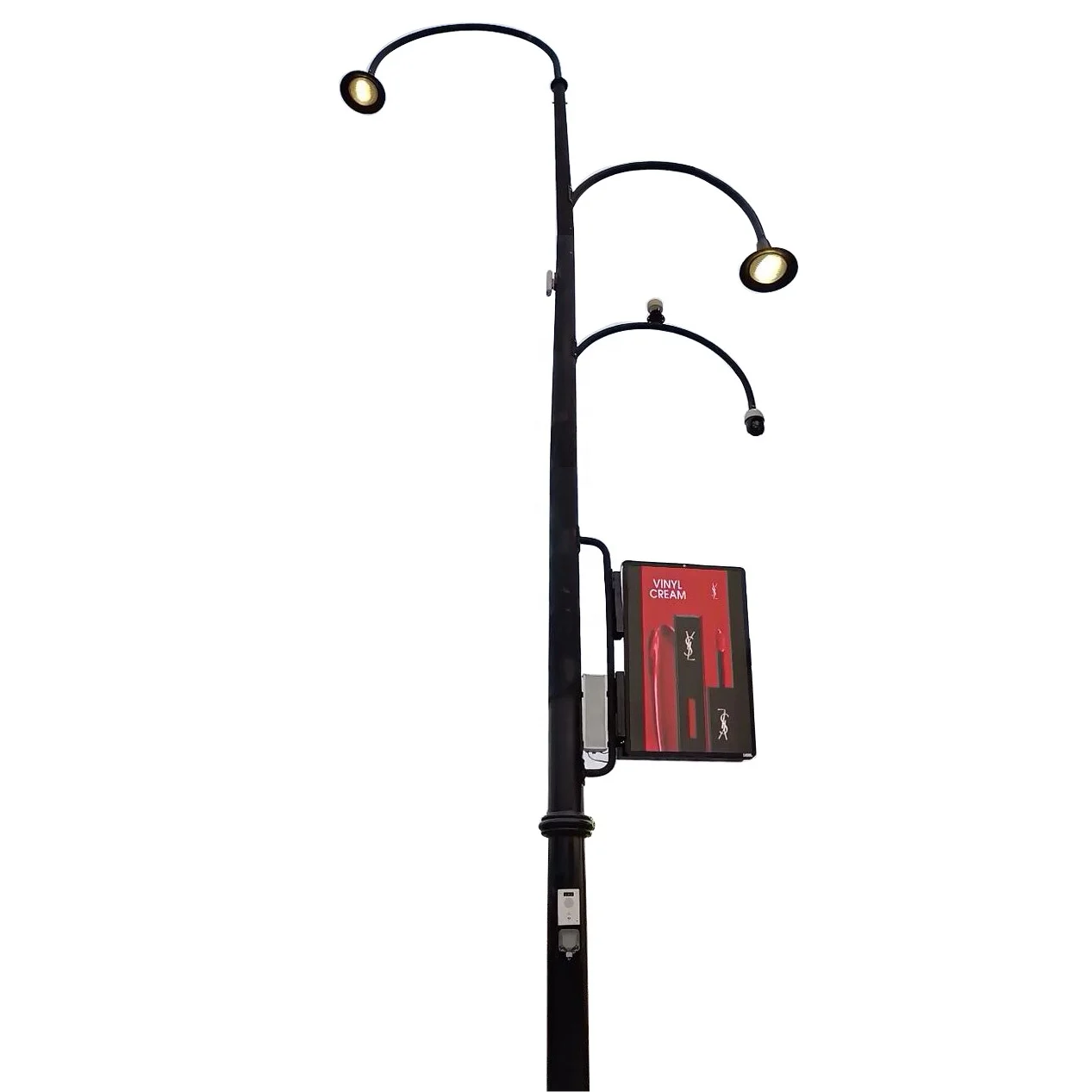 Customized Design Multi-funtional Smart City Intelligent Steel Lighting Lamp Pole and column