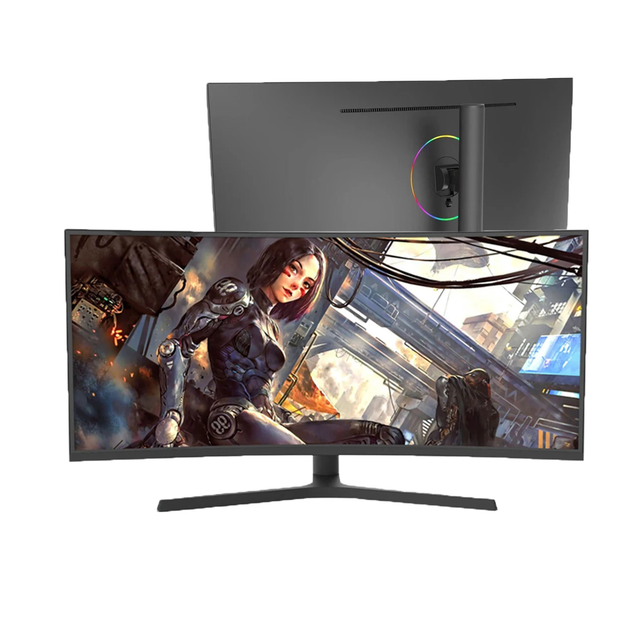 In Stock 34 inch curved gaming monitor 4K 165Hz Gaming Monitor 3440*1440 1ms Gamer U-ltrawide Screen Monitor